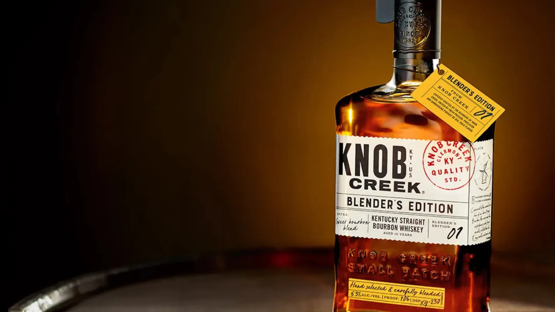 Knob Creek Introduces Blender's Edition 01 Bourbon | Knob Creek